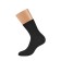 Women's socks mini cotone, size 39-41, color Nero melange