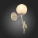 Wall lamp EVOLUCE. Sle115101-01. Tenato. 1x60 W, E27, 10.5x27 cm, white color