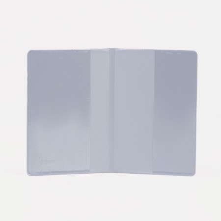 Passport cover, dark gray color-2