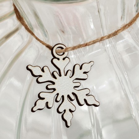 Vase "Snowflake" 19.5 x 15.6 cm-2