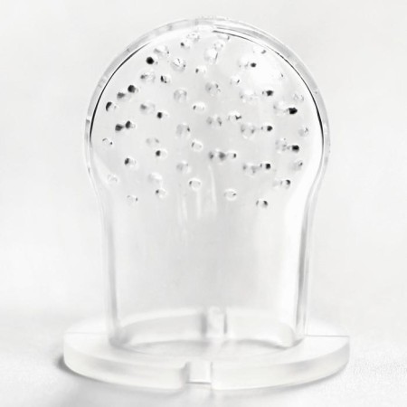 Nibbler for feeding, with silicone mesh Rock Baby, black color+white-4