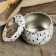 Casket Metal round "Matrashka" mix 5x6.5x6.5 cm