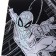 Engraving with a rainbow holographic base, A5 format, spider-man