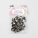 Holnita "Pyramid", 11 × 11 mm, 4 mounts, 50 pcs, silver color