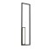 Wall lamp Mantra Boutique, LED, 2740LM, 3000K, 250x66x1000 mm, black color black