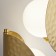 Bra Maytoni Mod164WL-02BS1, 2XG9, 40W, 17x21.5x56.4 cm, brass color