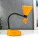 A table lamp with a dimmer 16299/1yl LED 4W USB AKB 3000-6000K yellow 12.3x12.3x37 cm Risalux 544