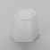 The lampshade "Origami" White E14 14x16x13.5 cm