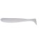 Helios Jumbo White Vibrochist, 12.5 cm, 5 pcs. (HS-7-001)