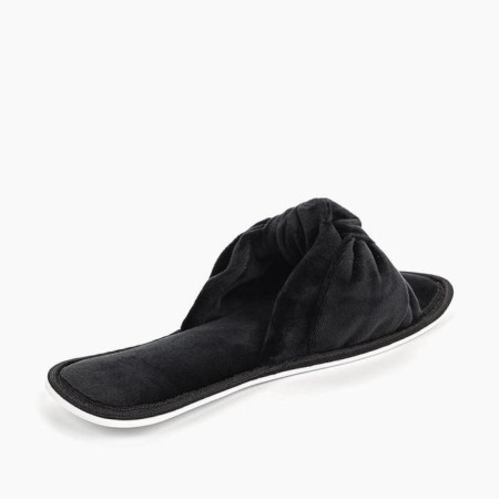 Slippers # 6 women, size 36.5, black color-4