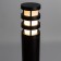 Street lamp Portica, 40W, E27, IP44, black color