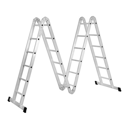 Tundra transformer staircase, aluminum, 4x6 steps-1