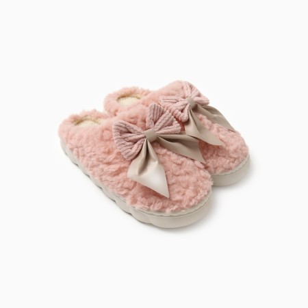 Women's slippers, size 38-39, pink color-15