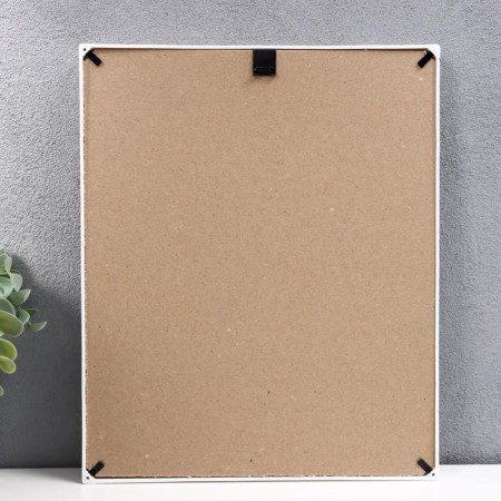 Photo frame plastic L-4 20x25 cm white (plastic screen)-3