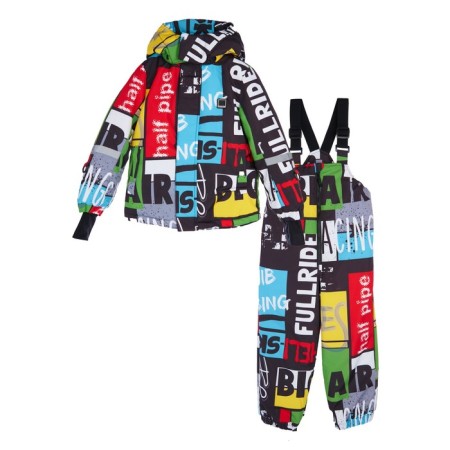 Winter kit for the boy PlayTode: jacket and semi -combineson, height 104 cm-9