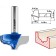 Frases groove bison 28741-31.8, shaped No. 2, r = 6.3 mm, 31.8 x 16 mm