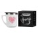 Thermal circle, 350 ml, lifestyle "Happiness in moments", retains heat 3 hours, white