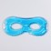 Gel mask for the area around the eyes, 17 × 7.5 cm, blue color