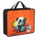 Folder with A4 handles, 330 x 260 x 75 mm, plastic, pens, Calligrata "Panda"
