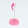 Dear for cats on a spring with a mouse (5 cm), 10.5 x 23 cm, pink