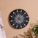 Wall decor "flower" bamboo 35 cm