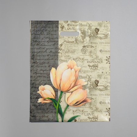 Package "Memoirs", polyethylene, with a cut pen, 38 x 47 cm, 60 μm