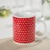 Homeleon mug Ceramic share "I love you", 350 ml, red color