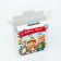New Year. Gift box New Year's gift "Cartoon" with animation 16.8 x 6.8 x 20, 9 cm.