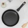 Pan -Discovery, d = 24 cm, glass cover, removable handle, anti -stick coating, gray color