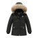 Winter park for girls, khaki color, height 122
