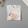 Acrylic Busina "White butterflies" MIX 1.6x1.6x1.6 cm