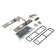 A set of lock for the Chinese door R1R, C C/M, with handles, right