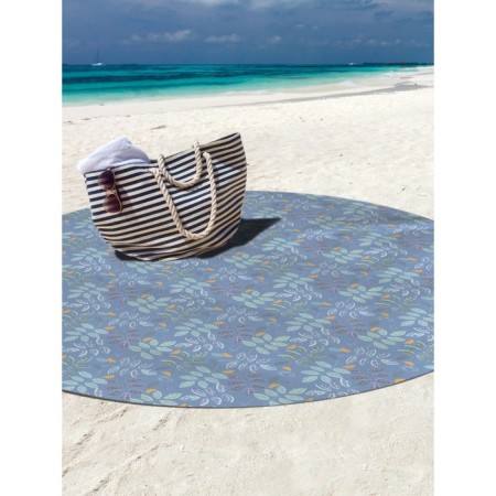 Pareo and beach rug "Nature", d = 150 cm-2