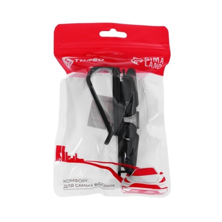TORSO glasses holder, clamp, black-3