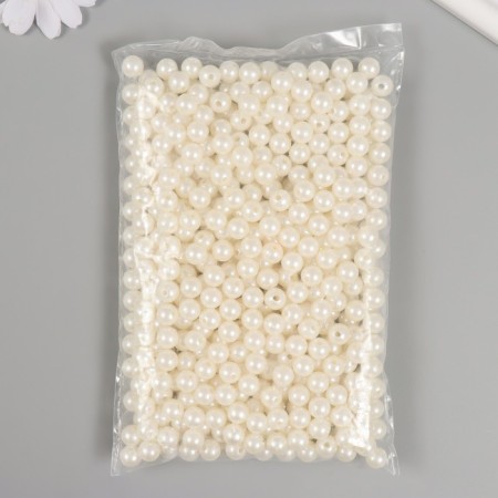 Set of beads "Pearls" d 10 mm, 250 gr, milk-2