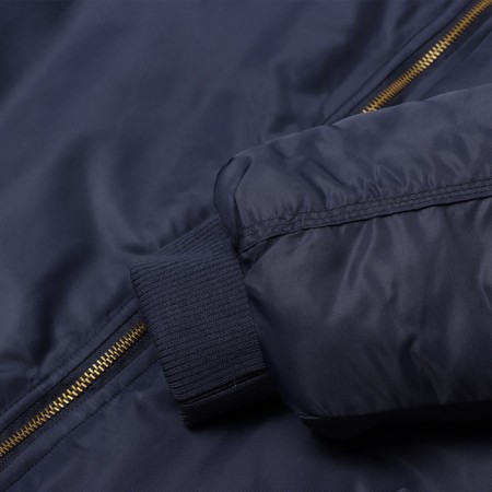 Бомбер мужской на молнии MIST, размер 52, синий-9