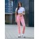 Women's ISee pants, size 50, pink color