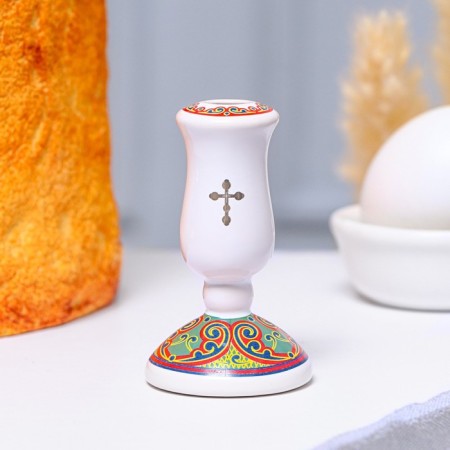 Classic candlestick, ceramics, mix-2