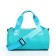 Youth bag with zipper, turquoise color