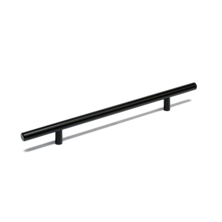 Hand -on Railing CAPPIO, Stainless. steel, d = 12 mm, m/o 192 mm, black color