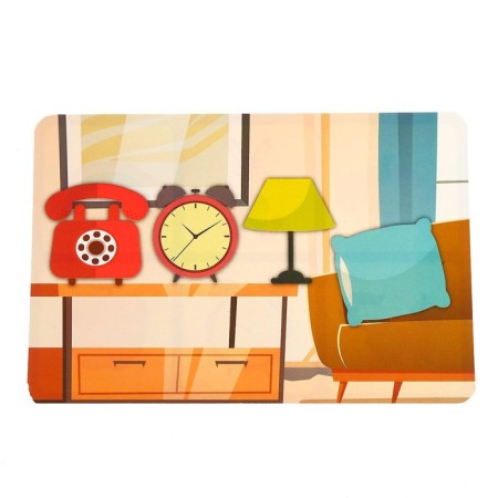 Board game "Smart Loto. Contours ", 2 players, 3+-1