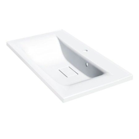 Paola Elegante sink, half -vested, 80 cm, rectangular-1