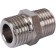 NIPPEL STUT SFT-0004-001414, 1/4 ", external/external thread, nickelled brass