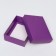 The box is folding, lilac, 16.5 x 12.5 x 5.2 cm