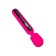 Eroteq Mashr vibro massager, silicone, 23.5 cm, pink