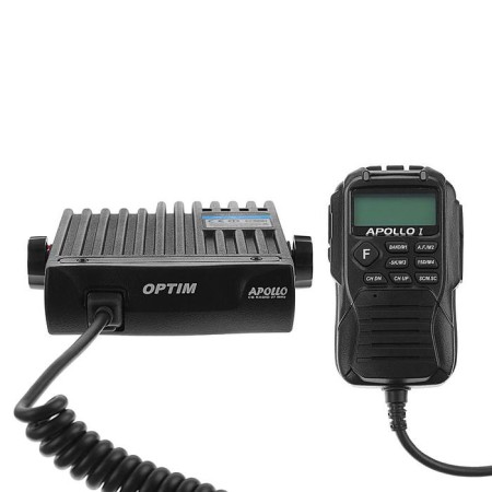 Optim-Apollo radio station, SV 26965-27410 kHz, 12 V, 4 watts, 40 channels