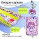 Badge carman vertical external 110*68mm, orally 85*54mm, plastic, anime, tape 80*2cm