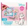 Diamond mosaic on a box, 14x14 cm, cats aristocrats