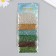 Round Beads 12/0 "Freshness" metallic 6 colors x 15 g 20x8 cm