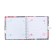 Gift notebook, 45 sheets, line, on the castle, on the crest, strawberries (13x13.5cm)